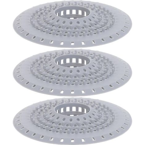 Filtre à cheveux pour bonde de douche de 12 cm couvercle (1/5)