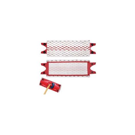 Lot de 2 têtes de balai à franges de rechange, compatibles avec 1 à 2 serpillères, lavables et réutilisables