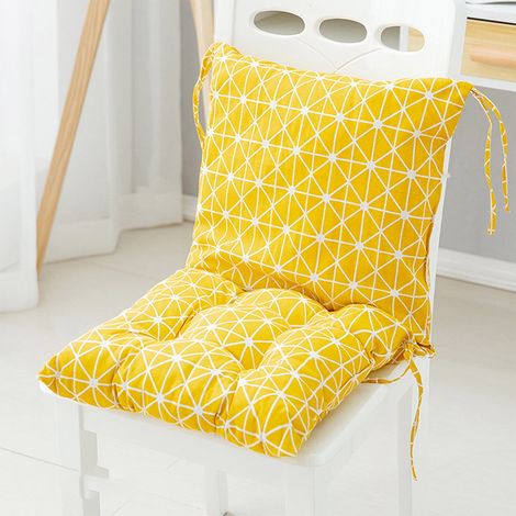 Coussin Haut Dossier - Tissu Coton - Résistant À L'Humidité - Pour Fauteuil De Jardin Ou Intérieur - 1 Pièce (1/5)