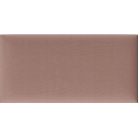 Panel de cabecero tapizado Duo PP Linora Peony rosa 60x30 cm 1 unidad.