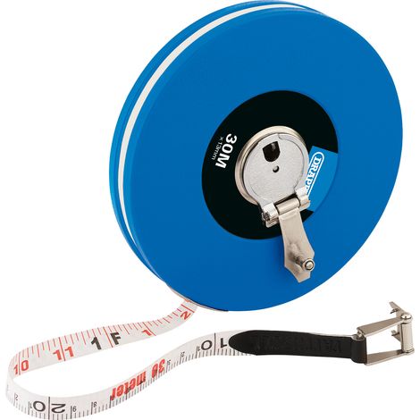 Draper Expert 30M (100ft) Fiberglass Measuring Tape with Locking Function (Model 88216) (1/5)