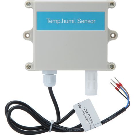 Capteur émetteur température / humidité – montage mural – serre – test environnement (1/5)