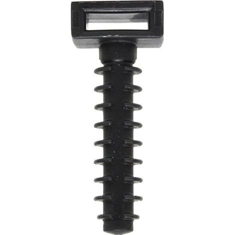 Chevilles 6mm Nylon, Lot de 100 Fixation Solide