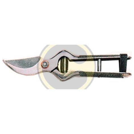 Ciseaux de vigne en acier Faucilles 21 cm pour la taille des plantes de taille Fermeture en cuir