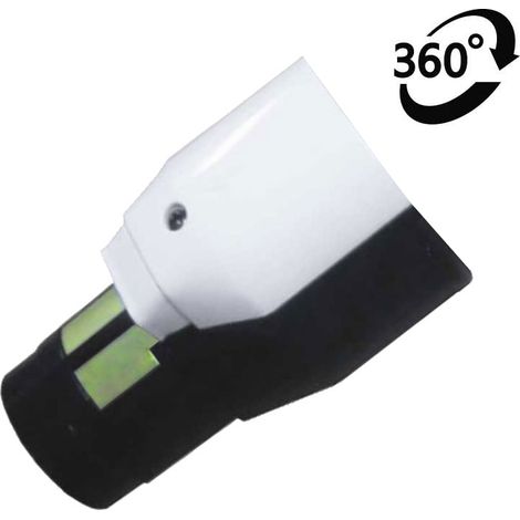 Embout de remplacement pour flexible marche/arrêt avec terminal rotatif 360°à chaque extrémité