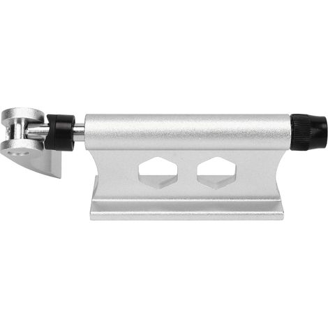 Support de fourche de vélo à dégagement rapide en alliage d'aluminium argenté, idéal pour le transport et le rangement sur camions, fourgonnettes et SUV. (1/5)