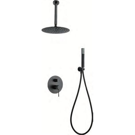 Ensemble De Douche Thermostatique Encastré Line Or Rose Brossé Imex Imex Gpq038 Orc (1/5)