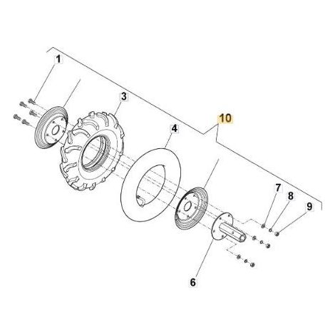 ORIGINAL STIGA-RADBAUGRUPPE – 118802880/0