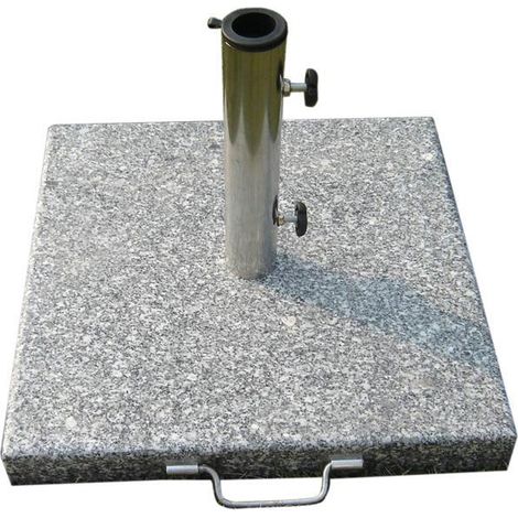 BASE OMBRELLONE MARMO 35KG 45X45CM TUBO Ø58 MM PAPILLON