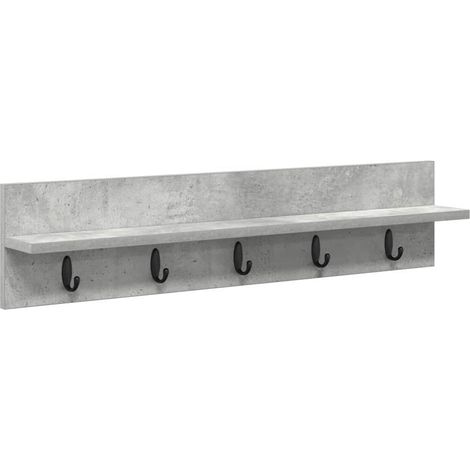 Maison Exclusive - Wandmontierter nachttisch Wandhalterung Beton (1/5)