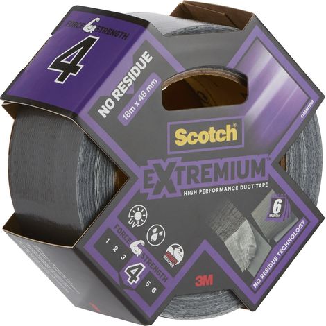 Lot de 2 toiles de réparation haute performance Scotch® Extremium™ NO RESIDUE, 18,2 m x 48 mm (1/5)