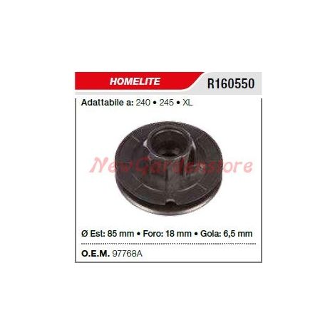 Puleggia avviamento HOMELITE motosega 240 245 XL R160550