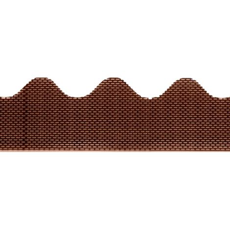 Profilé d'aération ondulé 87,3 cm en PVC – Aération optimale façade et toit – Protection contre oiseaux – Résistant aux intempéries (1/4)
