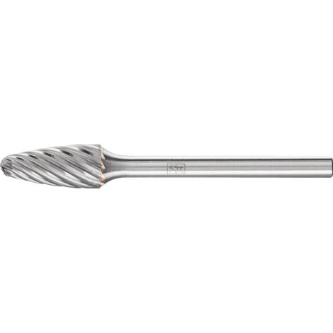PFERD TOOLS Hartmetall Hochleistungsfrässtift INOX Rundbogen RBF Ø 06x13 mm Schaft-Ø 3 mm für Edelstahl (1/4)