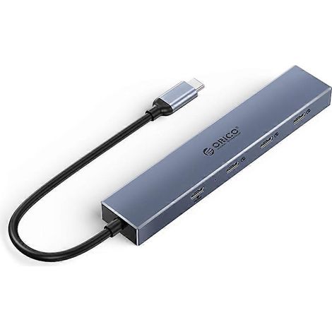 Hub USB-C à 4 ports 10 Gbit/s pour ordinateur portable, adaptateur multiport USB Type-C-4USB C-