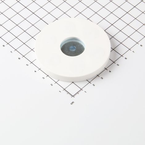 Magna-C Gummiertes Magnetsystem Ø66x8,5mm mit zylindrischer Senkung (1/4)