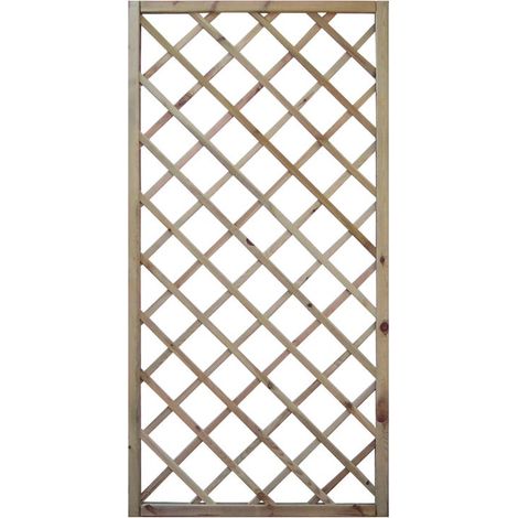 Grigliato Plus cm 90x180 h in pino impregnato (1/2)