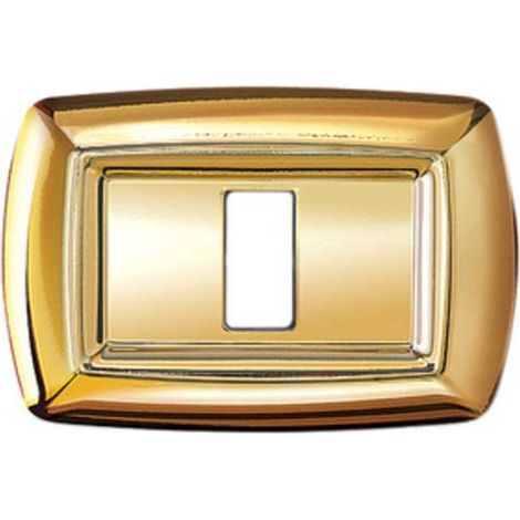 10 x TONDO PLACCA MAGIC PLAST 1P ORO