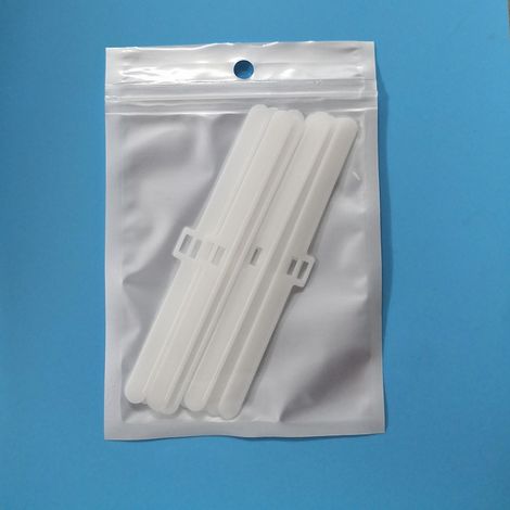 Panneau de suspension à double œillet pour store vertical de 127 mm, accessoires de suspension supérieurs en plastique, store vénitien vertical, accessoires pour rideaux (1/5)