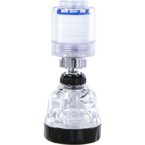 Filtre à Eau de Robinet de Cuisine , Filtre à Eau de Robinet d'évier d'arrosage Anti-éclaboussures Rotatif pour purificateur d'eau de Robinet de Cuisine (1/4)