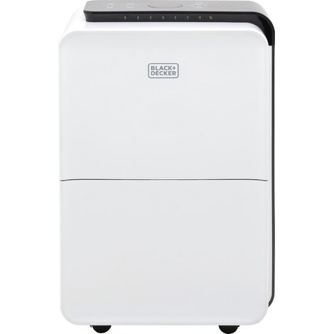 BLACK+DECKER BXEH60008GB 30L Dehumidifier, 24 Hour Timer, 4L Water Tank, White (1/5)