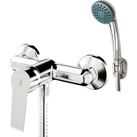 galindo albos 7123000 grifo ducha monomando con accesorios de ducha (1/2)
