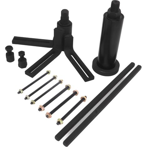 Kit d'installation d'extracteur de carter moteur à bras réglable pour quad et moto (1/2)