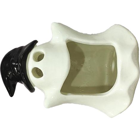Kerzenhalter aus Porzellan, Kerzenfuß mit Geisterfigur, Design, Heimdekoration für Schlafzimmer E (1/5)