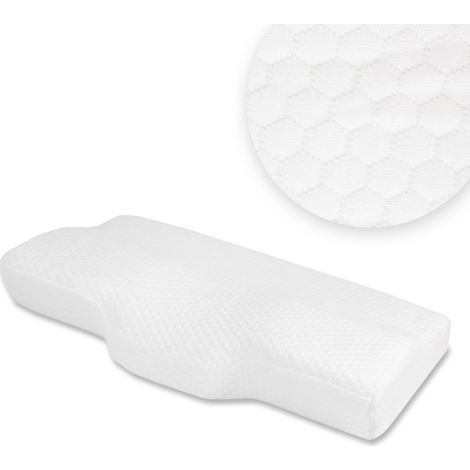 Coussin mémoire de forme FISHTEC ergonomique anti-douleurs (1/5)