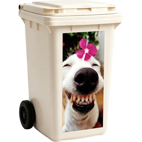 Stickers Poubelle Autocollant Statique Grand Format Sans Colle Avec Motif  Autocollants Animaux Mignons Convient Pour Poubelle Intérieure, De Jardin, Et Décoration Mu