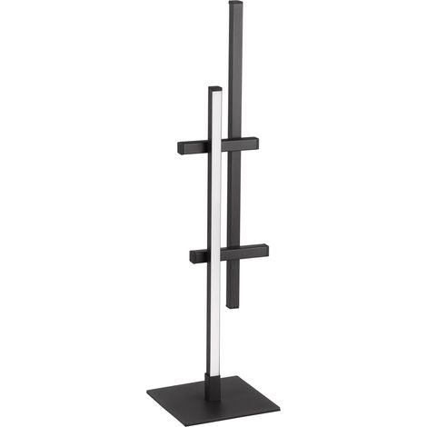 Lampada Scrivania Moderna Trepiliano Alluminio Nero Led 6,5W 800Lm Ip20
