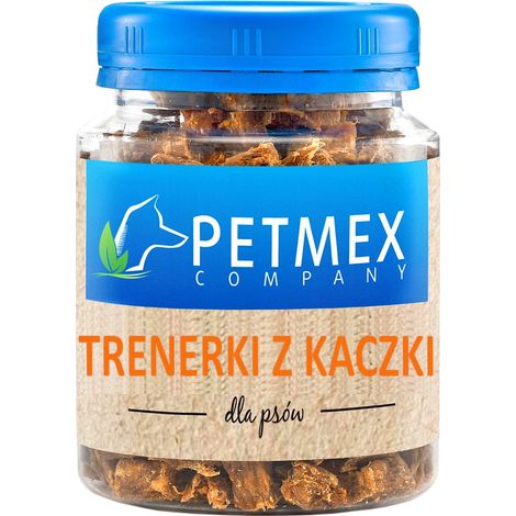 Premios para perros, entrenadores, cubos de carne de entrenadores de Petmex Pato 130g (1/3)