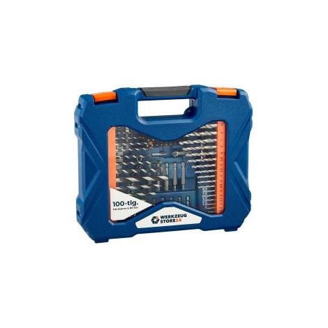 WS24 Punte TIN e set punte 100 pz. in valigetta plastica - WS24-100098 (1/3)