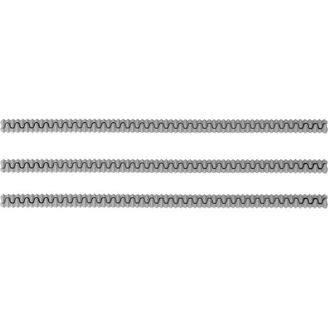 3 Protections de Grille de Four en Silicone Anti-Brûlure Grises pour Micro-Ondes (1/5)