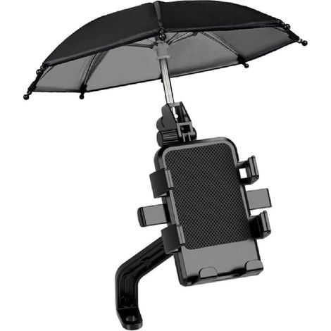 Soporte universal para motocicleta, bicicleta, paraguas, parasol, soporte de navegación para teléfono, mini soporte para bicicleta, soporte para motocicleta, sombrilla firme y resistente. (1/5)