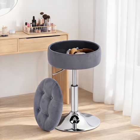 Tabouret de bar réglable de 49 à 65 cm 39 x 39 x 65 cm (1/5)