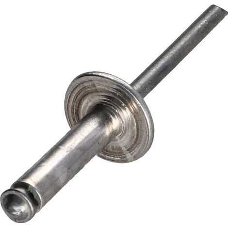 Rivet aveugle éclate GOSTAR Aluminium Tige acier Tête large 4.8X20 - 1 pièce