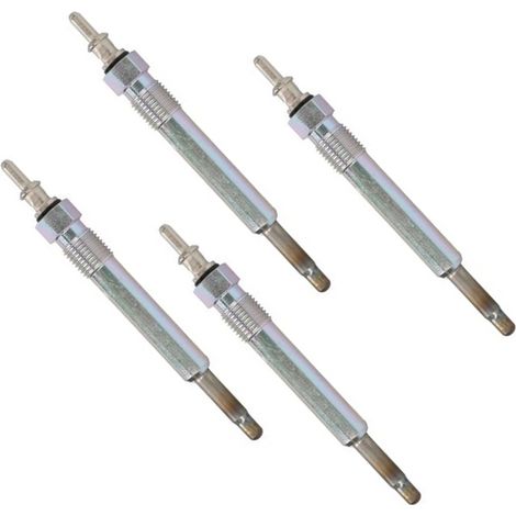 Kit 4 candelette diesel 115 v per puch g-modell (w463) g 300 130kw-177cv