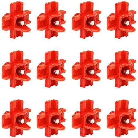 Poultry Water Nipple, Automatic Chicken Nipple Drinker with Horizontal Side Mount, Pack of 12 (1/5)
