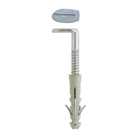 2 pz elementi di fissaggio fischer per scaldabagno wds 10 (1/2)