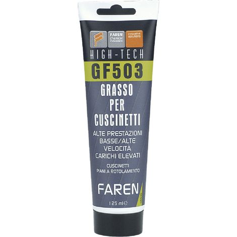 GRASSO PER CUSCINETTI 'GF 503' ml 125 - in tubetto  - FAREN