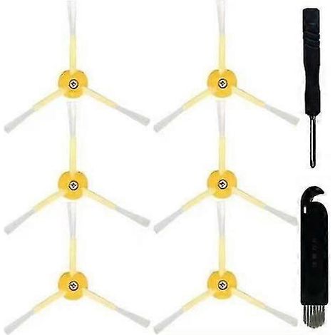 Brosse latérale triangulaire avec tournevis KINCJON, compatible avec les accessoires pour balayeuses des séries 600, 700 et 800 (1/4)