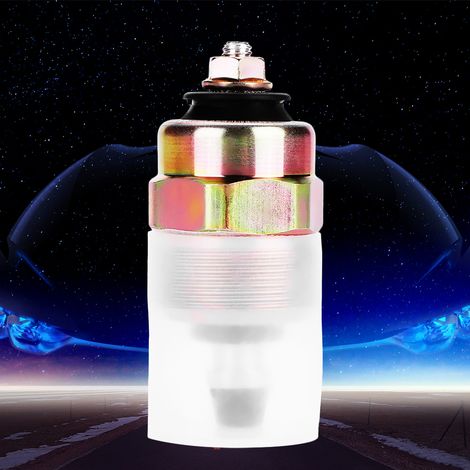 Électrovanne de coupure carburant solénoïde arrêt moteur voiture 12V métal doré 5.8x2.6 cm pour Cummins Dodge VE 5.9L réf 0330001015 neuf après-vente 1 pièce (1/5)