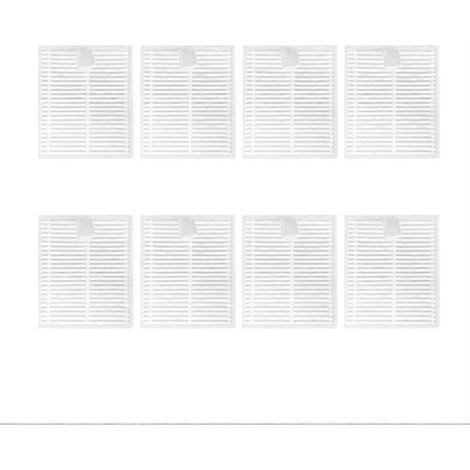 Set mit 8 Ersatzteilen für den Xiaomi E10 E12 B112 Saugroboter: Filter und Zubehör. (1/5)