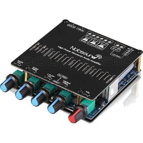 Amplificador de potencia Bluetooth, 2.1 canales, alta potencia de salida. (1/5)
