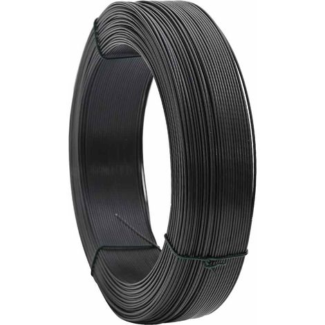 Fence Binding Wire 250 m 0.9/1.4 mm Steel Anthracite vidaXL