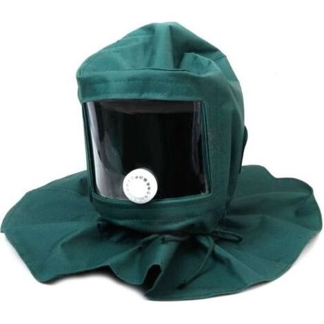 Schutzhelm, wind- und staubdichte Maske für Sandstrahlen (1/5)