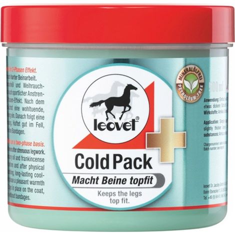 Leovet Cold pack tendon gel aux extraits d'arnica et à l'huile de romarin 500ml