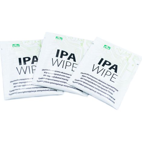 Salviette sgrassanti all'IPA 3 pezzi Alcol isopropilico (1/5)