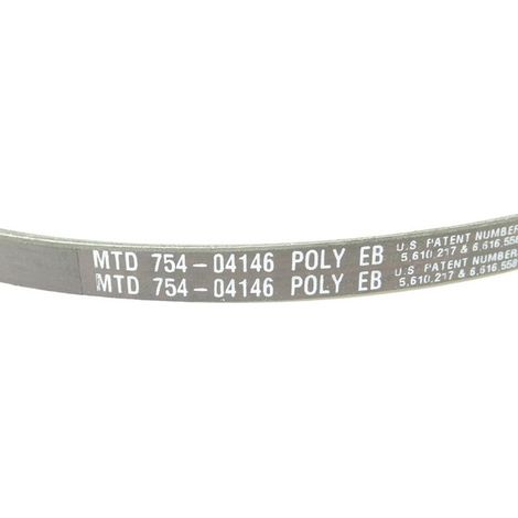 Courroie pour moteur thermique tondeuse 53SPB, 53SPO, 53SPH, 53SPKM – Longueur 1,5m – Compatible avec modèles MTD 754-04146 (1/2)